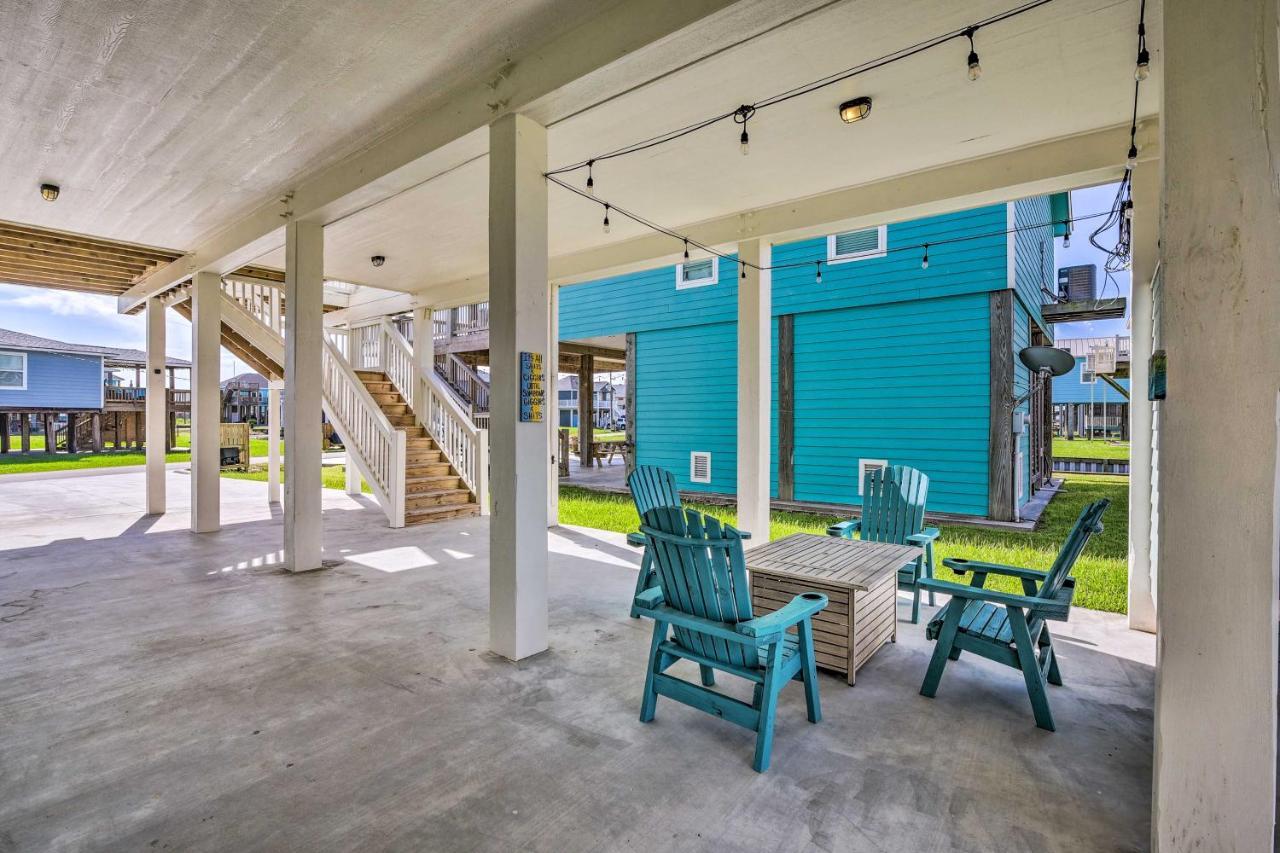Crystal Beach Family Retreat Walk To The Shore! Exterior foto