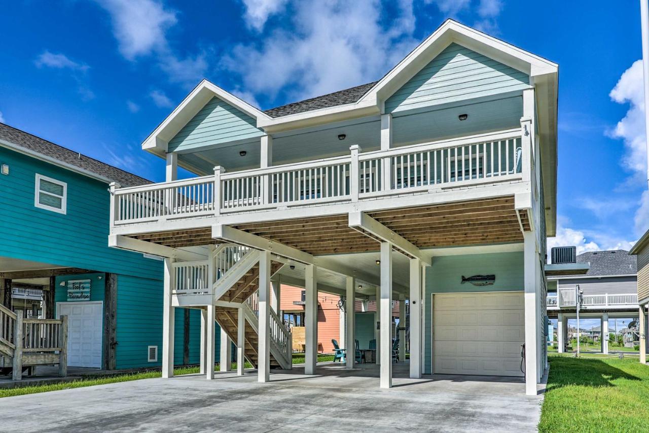 Crystal Beach Family Retreat Walk To The Shore! Exterior foto